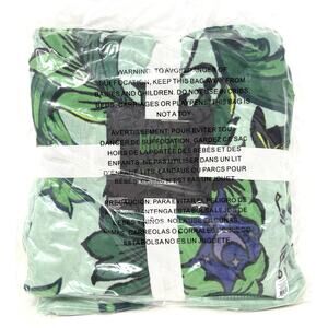 Vera Bradley Wicked Throw Blanket Green Wickedly Beautiful 50X80" Elphaba NWT